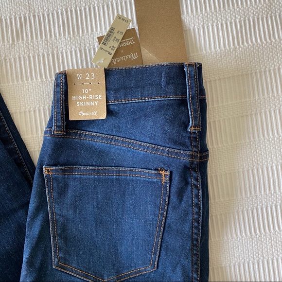Madewell 10” High Rise Skinny Jeans Size 23 - Picture 7 of 7